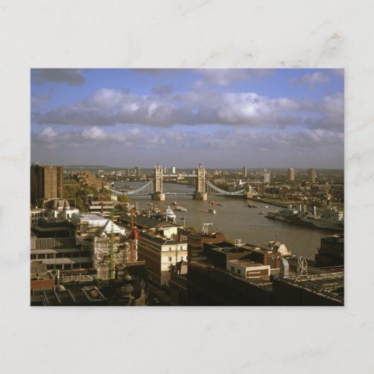 1990年代のタワーブリッジ ポストカード (正面)