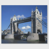 1990年代のタワーブリッジ ラッピングペーパー (フラット)