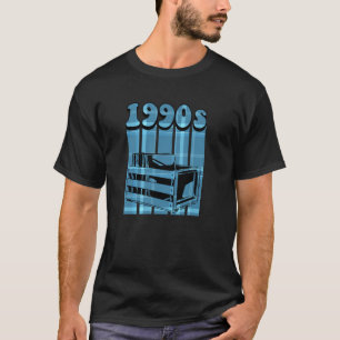 1990年代のレコードレトロヴィンテージ90年代に戻る Tシャツ