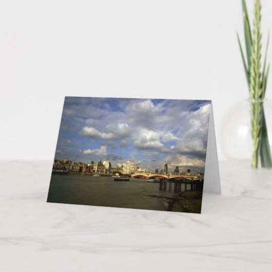 1990年代のロンドン市 サンキューカード (正面)