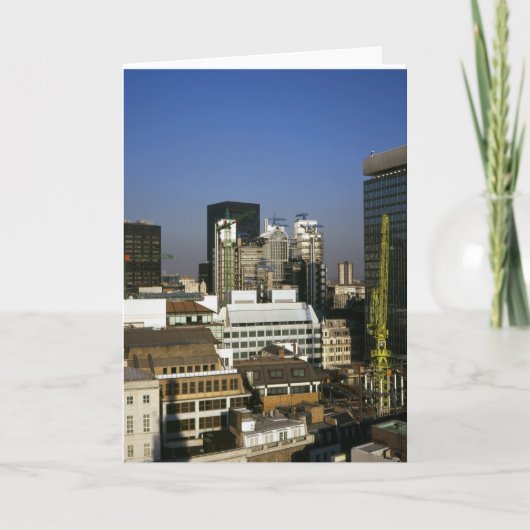 1990年代のロンドン市 サンキューカード (正面)