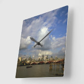 1990年代のロンドン市 スクエア壁時計 (傾斜)