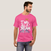 1990年代の夢ラップのの音楽ヒップホップ Tシャツ (正面フル)