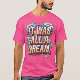 1990年代の夢ラップのの音楽ヒップホップ Tシャツ