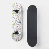 1990年代の漫画コメディノスタルジアパターンスケートボード スケートボード (正面)