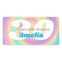 1990年代の虹色レインボー30歳の誕生日パーティー