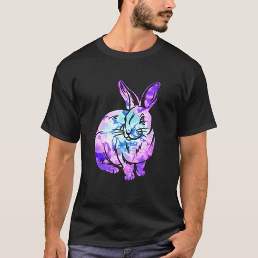 1990年代のRabbit of 1990年代のVaporwave Aeseics Rabbit A Tシャツ (正面)