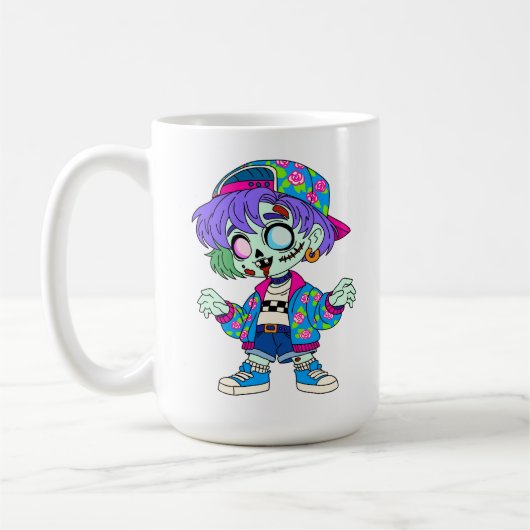 1990年代ゾンビガール コーヒーマグカップ (左)