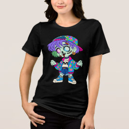 1990年代ゾンビガール トライブレンドTシャツ
