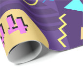 1990年代ディスコメンフィスファンキー模様 ラッピングペーパー (ロールコーナー)