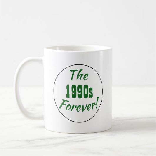 1990年代デケード レトロ 引用 コーヒーマグカップ (左)