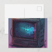 1990年代後半のビンテージCRTコンピュータ - 1 ポストカード (正面/裏面)