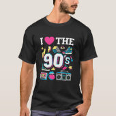 1990年代90年代ハート90年代 Tシャツ (正面)