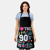 1990年代90年代Iハート エプロン (着用した状態)