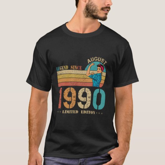1990年以降の33威厳がある代目の伝説 Tシャツ (正面)