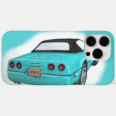1990年型コルベットポスター Case-Mate iPhoneケース (裏面 (横))