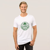 1990年生まれのラッキー Vintage St. Patrick トライブレンドＴシャツ (正面全面)
