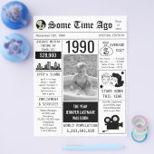 1990年誕生日新聞チラシ チラシ (シングル)