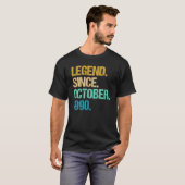 1990年10月32日誕生32歳 Tシャツ (正面フル)