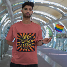 1990素晴らし年からレトロ・パームズ Tシャツ