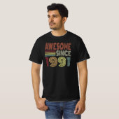 1990素晴らし年のレトロ生まれ誕生日以来 Tシャツ (正面フル)
