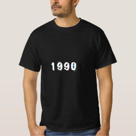 1990 年生まれの誕生日 メンズTシャツ Tシャツ