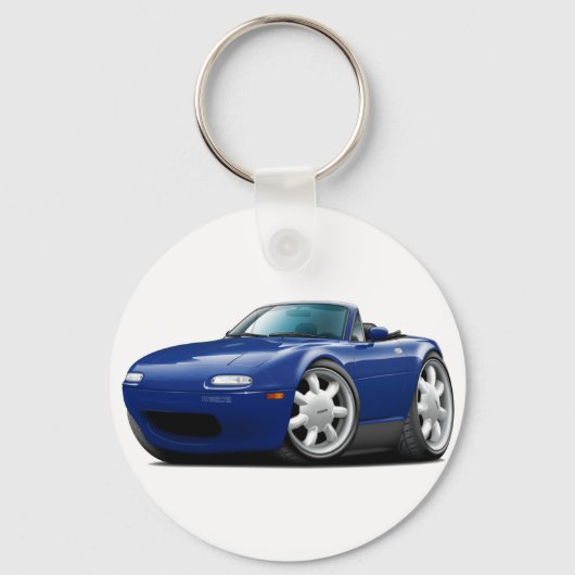 1990-98 Miata Dkブルーカー キーホルダー (正面)