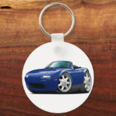1990-98 Miata Dkブルーカー キーホルダー (正面)