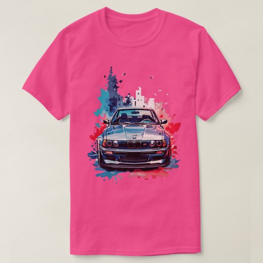1990 BMW M3 Tシャツ (デザイン正面)