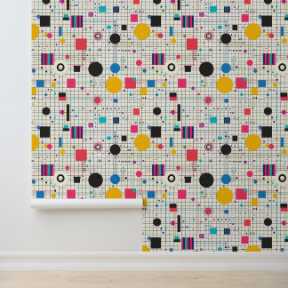 1990sはっきりしたグリッドシェイプ 壁紙