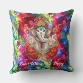 1990sヒッピーガネシュ銀河系 クッション (裏面)