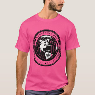 1990sヒップホップ- Swarthy Urban Globeロゴデザイン Tシャツ