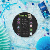 1991年おもしろい事実紙プレート ペーパープレート (パーティー)