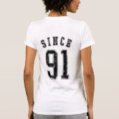 1991年から一緒 Tシャツ (裏面)