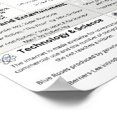 1991年のプリント ポスター (角)