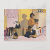 1991年の学校に行く前 ポストカード (正面)