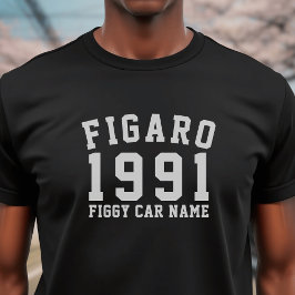 1991年フィガロ車名 Tシャツ