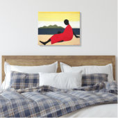 1991年母子 キャンバスプリント (インサイチュ (寝室))