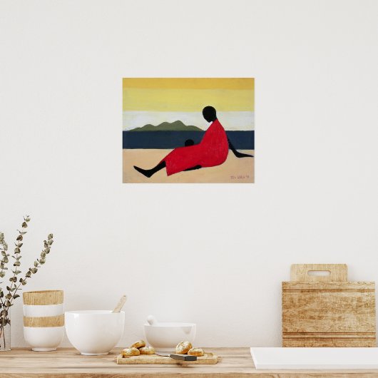 1991年母子 ポスター (キッチン)