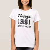 1991年製 ビンテージ風 完熟バースデー Tシャツ (正面)
