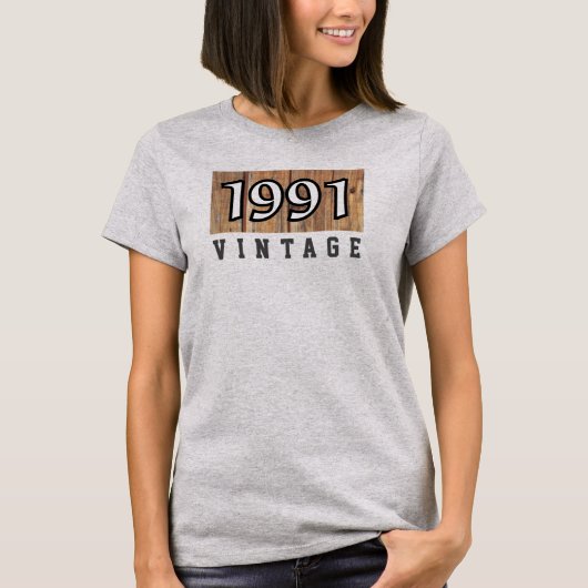 1991年誕生Tシャツ Tシャツ (正面)