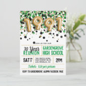 1991年高等学校大学懇親会 招待状 (スタンド正面)