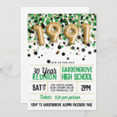 1991年高等学校大学懇親会 招待状 (正面/裏面)