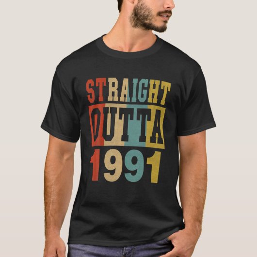 1991年30歳の男の子 Tシャツ (正面)