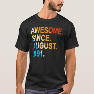 1991年31歳素晴らしの威厳があるヴィンテージ Tシャツ