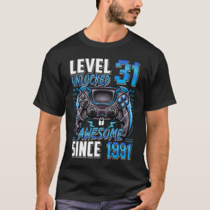 1991年31誕生日以素晴らし降のレベル31のロック解除 Tシャツ