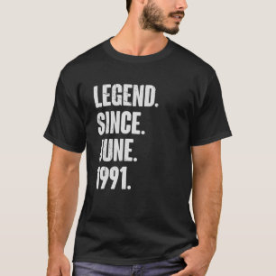 1991年6月以来31歳31誕生日伝説 Tシャツ