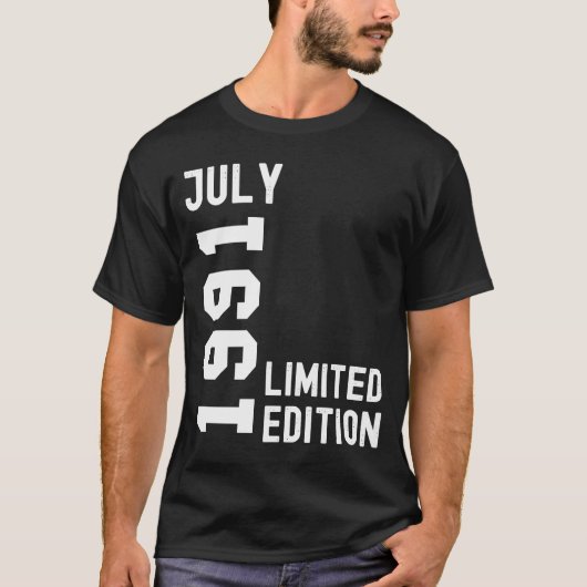 1991年7月ハッピーバースデーパーティー Tシャツ (正面)
