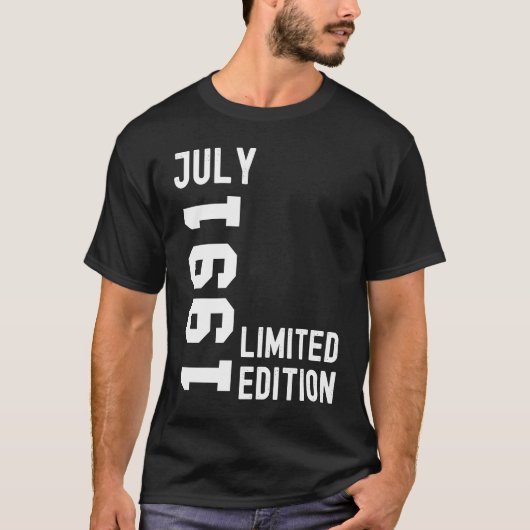 1991年7月ハッピーバースデーパーティー Tシャツ (正面)