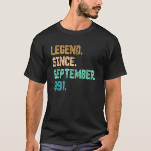 1991年9月31日誕生31歳 Tシャツ